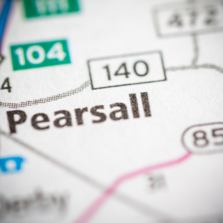 1. La ciudad de Pearsall en el mapa de Texas, Estados Unidos – Seguro de auto barato en Pearsall, TX.